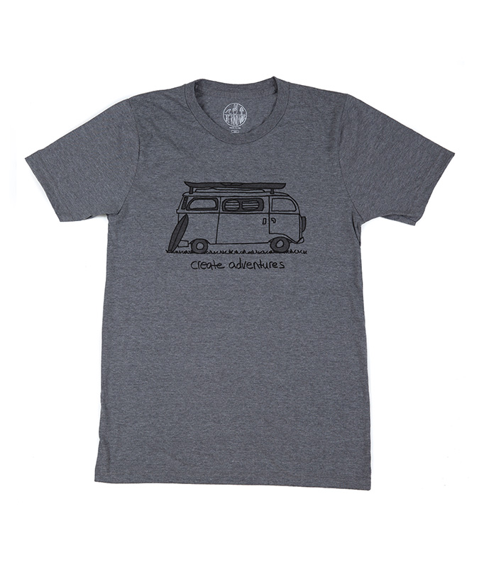 made in the usa adventure t-shirt